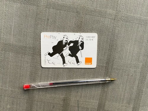 Hergé tintin carte - hergÉ,