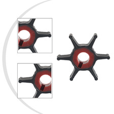 Roue 6 pales moteur hors-bord roue entretien bateau pour moteurs 9,9-25 CV