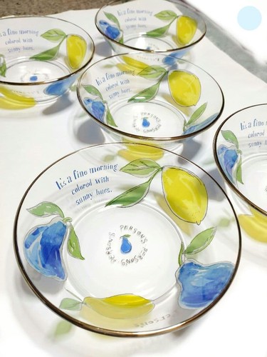 Lot assiettes en - 5,