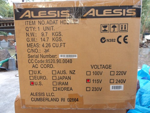 Alesis hd24 track - 24-track, hard