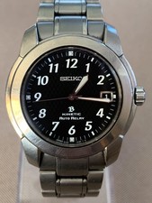 Montre Seiko Brightz pour homme 5j22-0d40 Kinetec du Japon