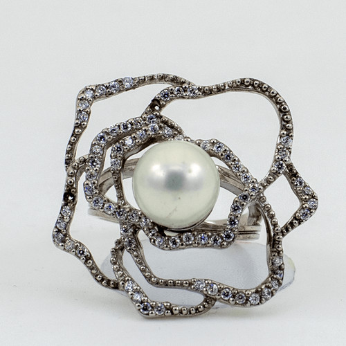 Bague argent avec - bague,