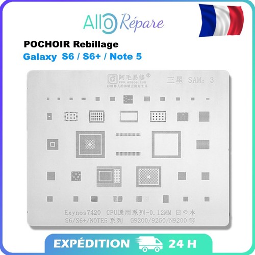 Pochoir rebillage bga reball - pochoir,