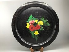 Ancien plateau en métal