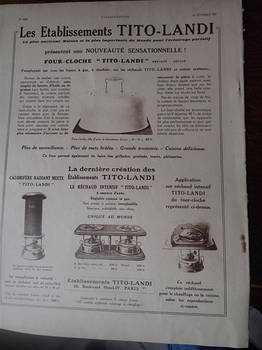 Four cloche tito landi - cloche,
