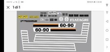 Fiatagri 60 90 Mono Stickers