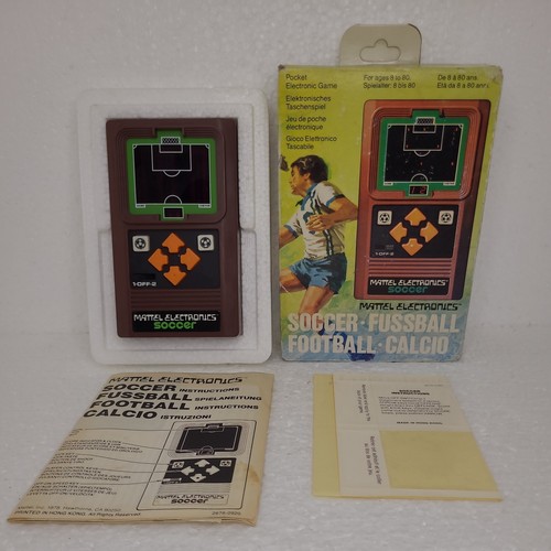 Jeu mattel electronics - electronics, soccer