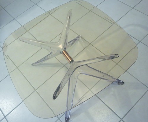 Table basse verre design - table,
