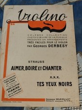 Partition Violon Ancienne