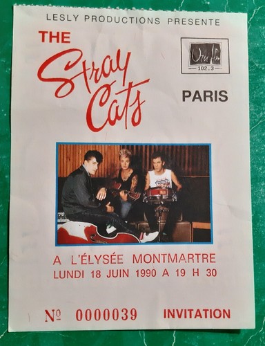 Ticket billet used - stub, place