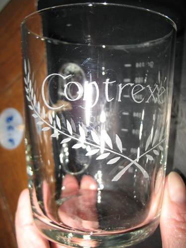 Contrexeville ancien verre - verre, de