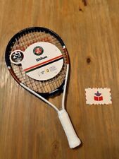 RAQUETTE WILSON ROLAND GARROS ELITE 17"  2 - 3 ans - Neuve