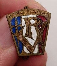 Insigne Ave Maria monogramme