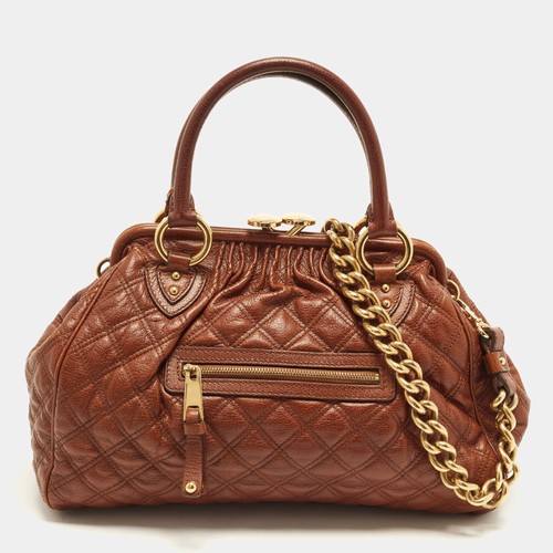 Marc jacobs stam brown quilted - jacobs,