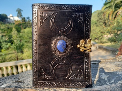 Journal cuir vintage grimoire