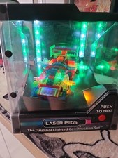 Vitrine lumineuse Laser Pegs - Parfait état RARE!!