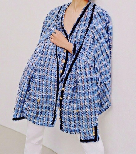 Veste tweed zara new woman - en,