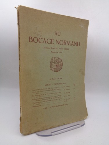 Revue bocage normand - revue, au