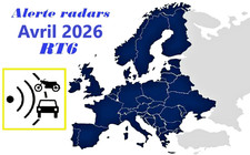 Mise à Jour radars RT6 EUROPE