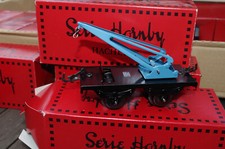 HORNBY HACHETTE TRAIN O WAGON GRUE BLEUE COMME NEUF EN BOITE
