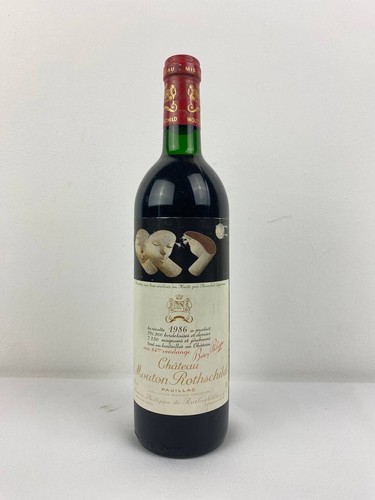 Chateau mouton rothschild 1986 - chateau,