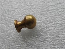 ANCIEN BOUTON EMBOUT POIGNEE BRONZE MEUBLE HORLOGE PENDULE CLOCK QUINCAILLERIE 