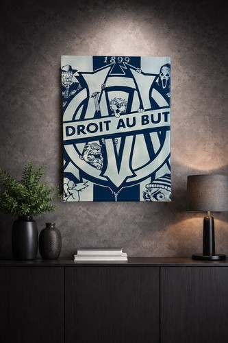Tableau cartoon toile - tableau, om