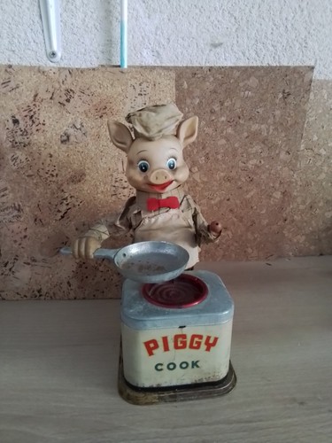 Jouet vintage piggy cook - jouet,