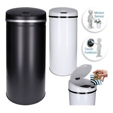 Poubelle à capteur Poubelle Déchets ronde ouverture/fermeture automatique 30-60L