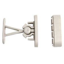 Blanc porte attache prise - blanc,
