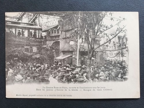 Carte postale ancienne grande - carte,
