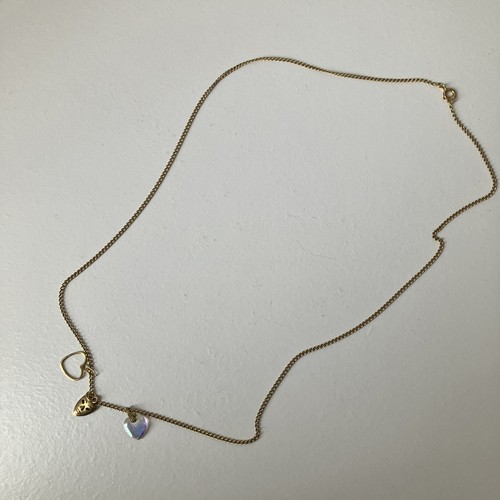 Pendentif coeur cristal de - coeur, en