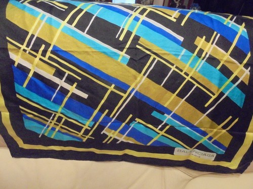 Foulard soie balenciaga - soie,