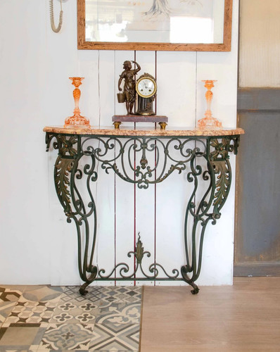 Hanna console marbre et - console,