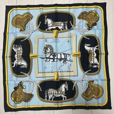 HERMES Carre 90 Soie 100%