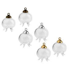 2pcs Mini Méduse Vide Verre