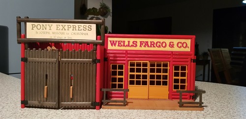 Playmobil western relais wells - western,