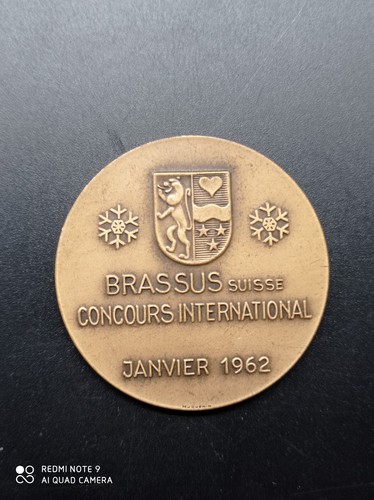 Médaille sport ski en - médaille,