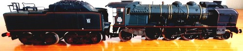 Locomotive vapeur pacific - ,