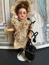 Antique Kühnlenz Gebrüder AG Poupée antique miniature / Poupée antique allemande