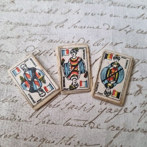 Cartes jouer anciennes - 3,