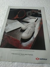 publicité papier mode chaussures de sport baskets Superga 1991