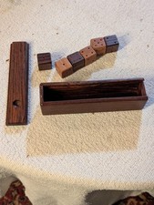 Boîte de 6 dés de voyage en