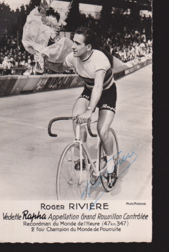 Cyclisme roger riviere rare - roger,