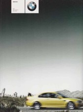 Brochure  BMW M3 E46 Coupé / Cabrio / CSL 1/2003 International Allemand/Deutsch