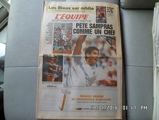 L'EQUIPE DU 27/05/1997 ROLAND