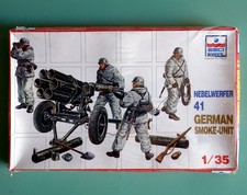 Maquette ESCI 1/35 art. 5001 ~ German Smoke Unit ~ Nebelwerfer 41 ~ Boite Neuve