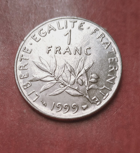 Franc semeuse nickel 1999 - nickel,