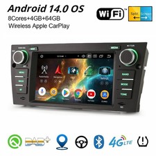 64Go Android 14 DAB+ Autoradio Navi 8-Cœurs CarPlay USB BMW 3er E90 E91 E92 E93
