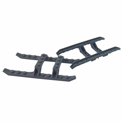 Lego helicopter sled rails - lego,